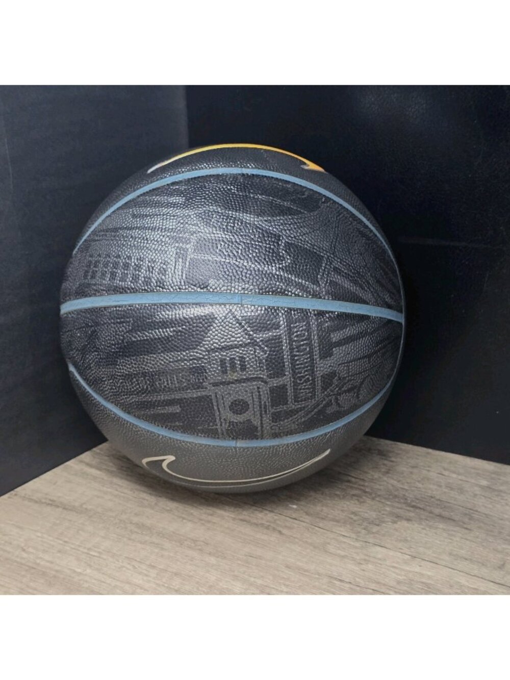 RARE Black Spokane Hoopfest 2017 Basketball, Full Size 29.5"